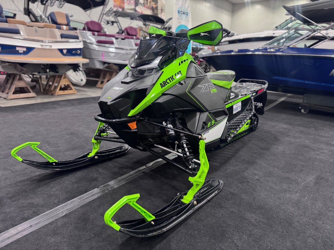 Motoneige Arctic Cat ZR 858 Sno Pro ES Catalyst Vert & Noir 2025 137cm 1368km Faites Vite !