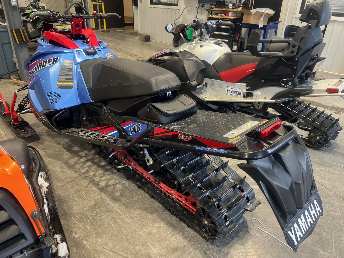 Motoneige Yamaha Sidewinder X TX SE 146 2024 Bleu Démo 366km Modèle Hybride Financement 0%!