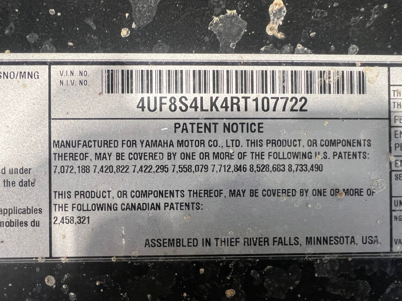 Motoneige Yamaha Sidewinder X TX SE 146 2024 Bleu Démo 366km Modèle Hybride Financement 0%!