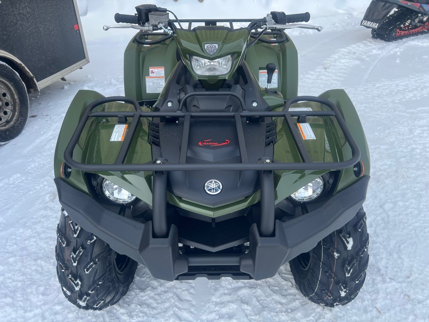 VTT Yamaha Kodiak 450 EPS 2026 Vert, Modèle Multi Usage avec Direction Assistée!