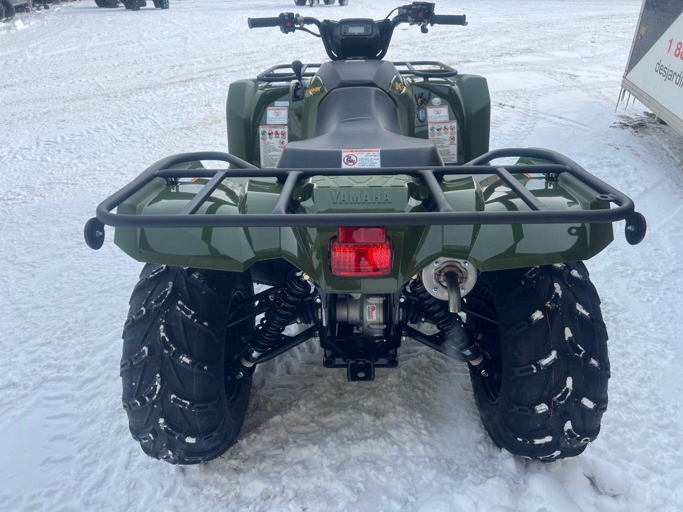 VTT Yamaha Kodiak 450 EPS 2026 Vert, Modèle Multi Usage avec Direction Assistée!