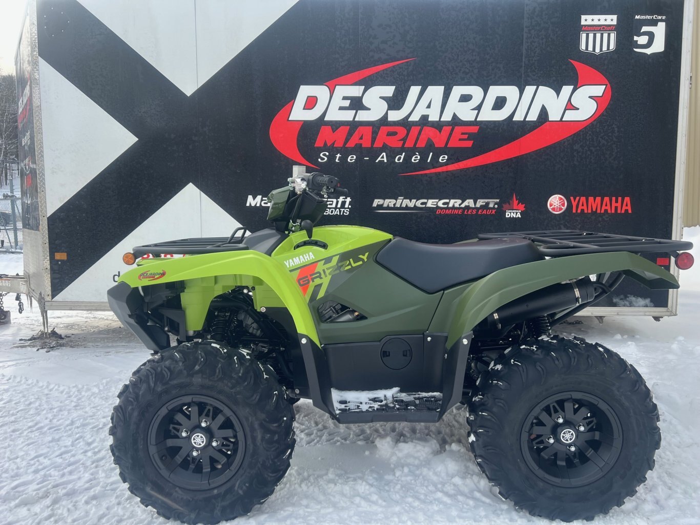 VTT Yamaha Grizzly 700 EPS 2026 Vert, Modèle Multi Usage avec Direction Assistée!