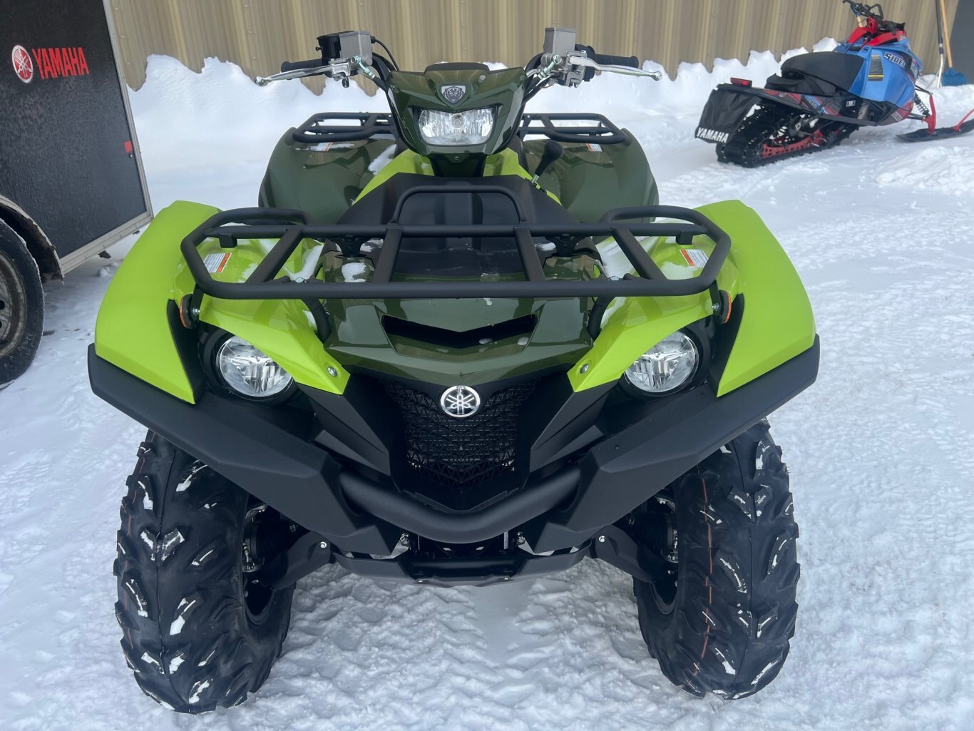 VTT Yamaha Grizzly 700 EPS 2026 Vert, Modèle Multi Usage avec Direction Assistée!