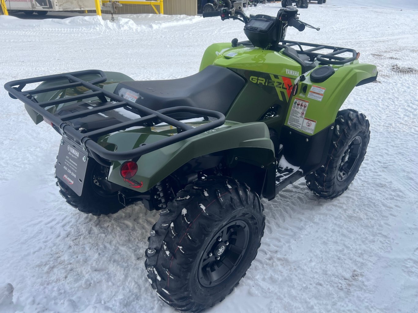 VTT Yamaha Grizzly 700 EPS 2026 Vert, Modèle Multi Usage avec Direction Assistée!