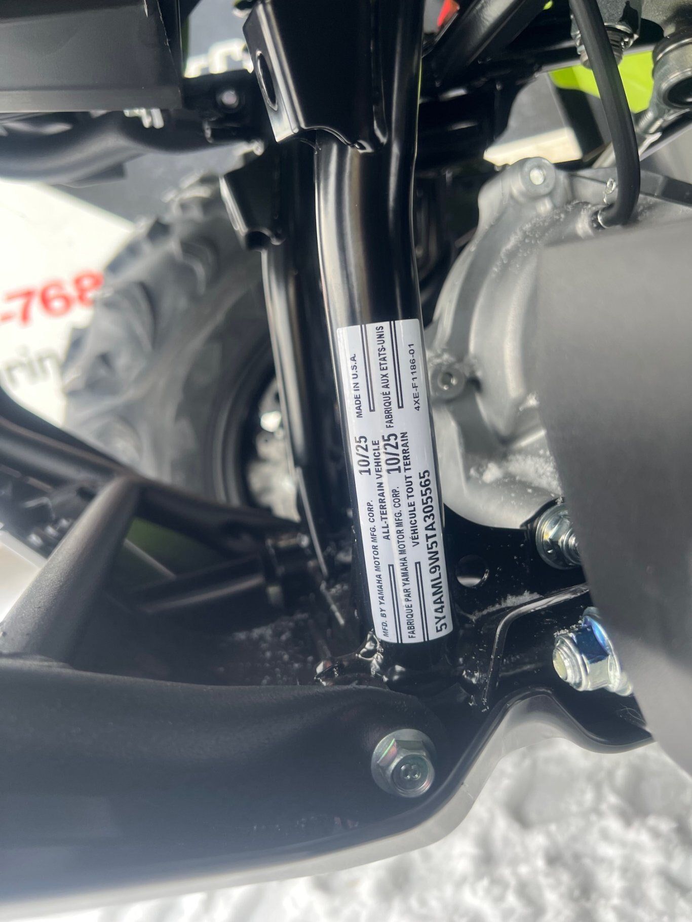 VTT Yamaha Grizzly 700 EPS 2026 Vert, Modèle Multi Usage avec Direction Assistée!