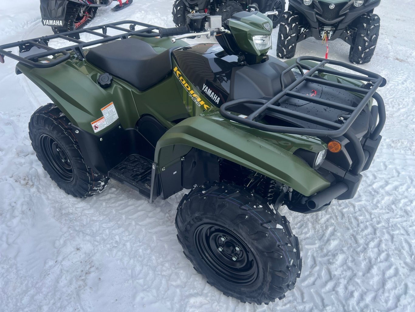 VTT Yamaha Kodiak 700 EPS 2026 Vert, Modèle Multi Usage avec Direction Assistée!