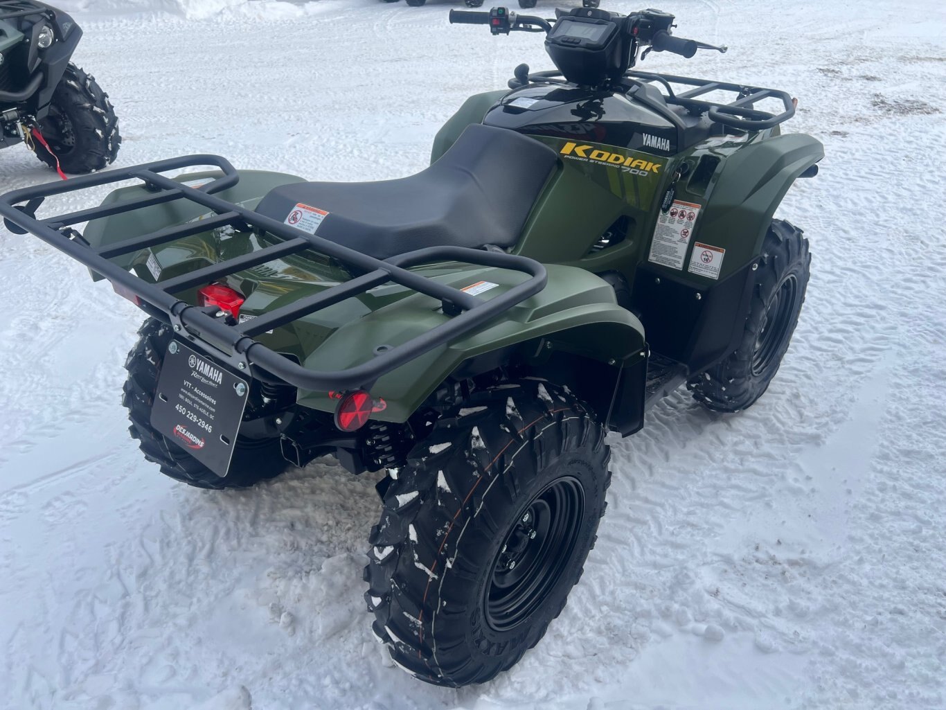 VTT Yamaha Kodiak 700 EPS 2026 Vert, Modèle Multi Usage avec Direction Assistée!