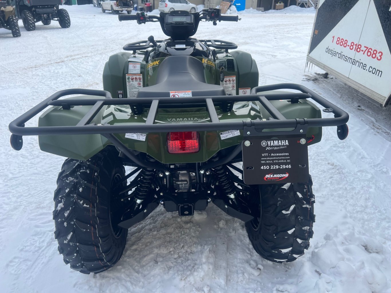 VTT Yamaha Kodiak 700 EPS 2026 Vert, Modèle Multi Usage avec Direction Assistée!