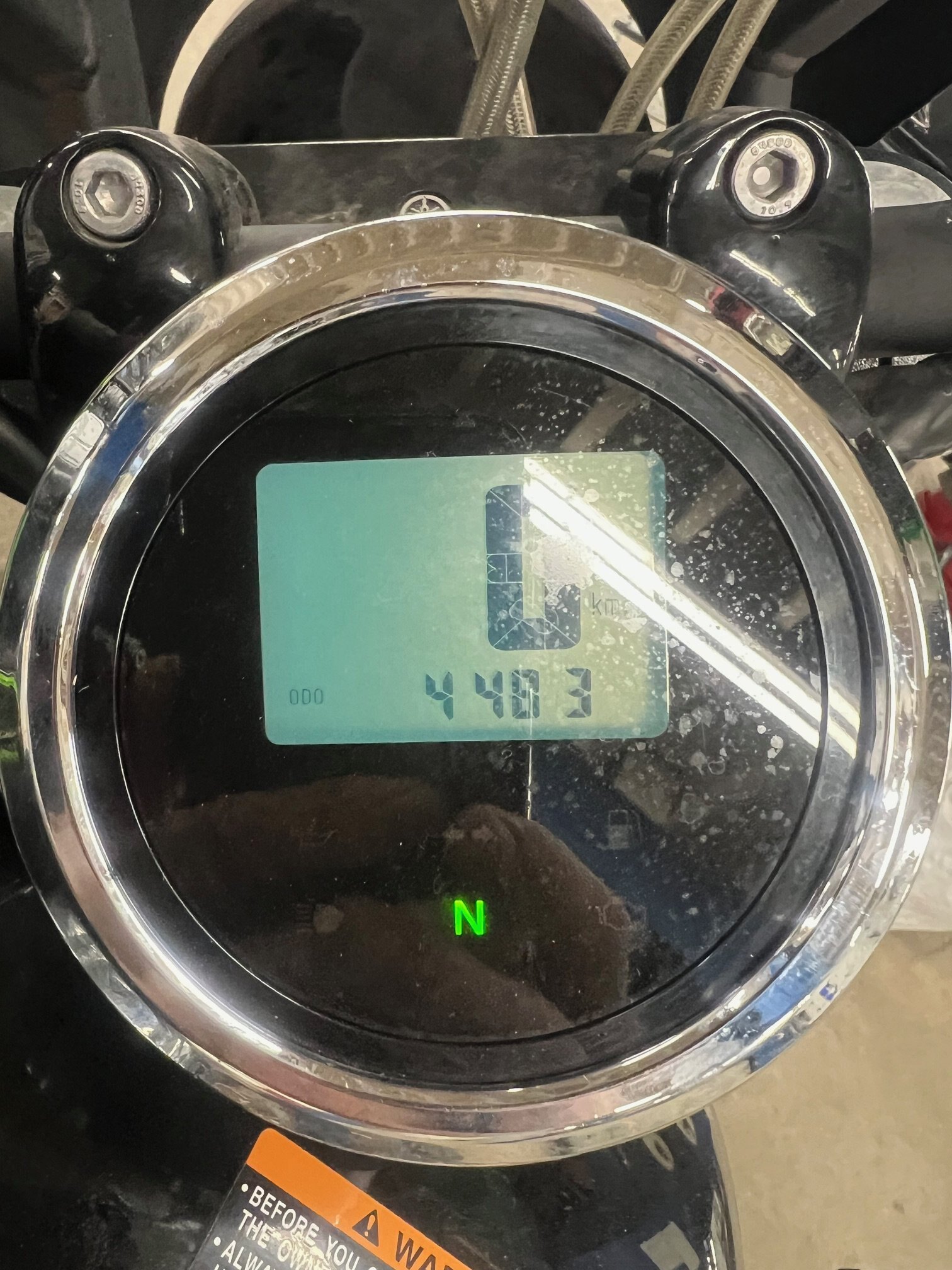 Moto Yamaha Bolt 2015 Noir moteur V2 950cc avec 4483km, Custom avec très beau sons!
