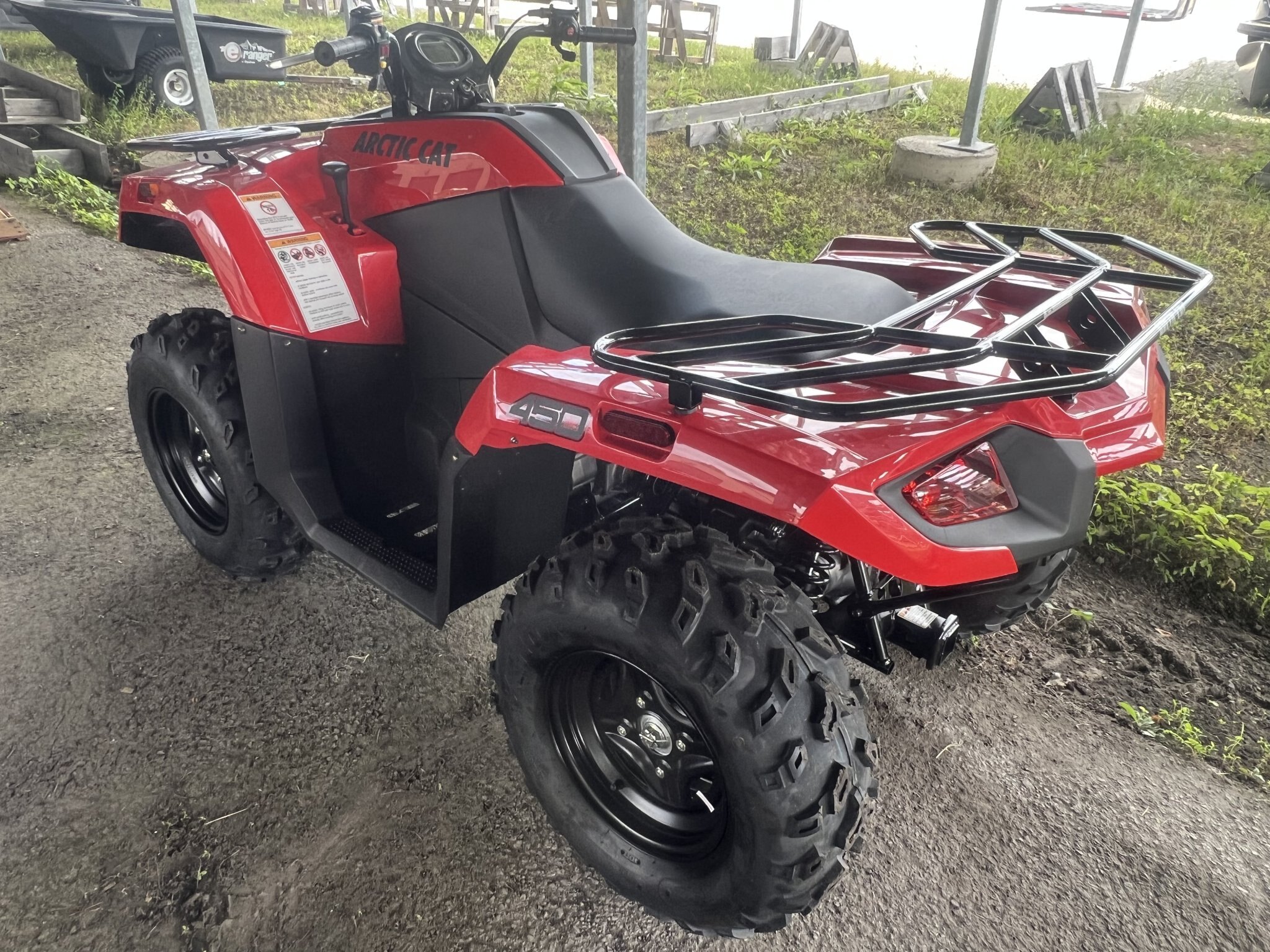 VTT Arctic Cat Alterra 450 Rouge 4x4, Attache Remorque, Démarreur Électrique!
