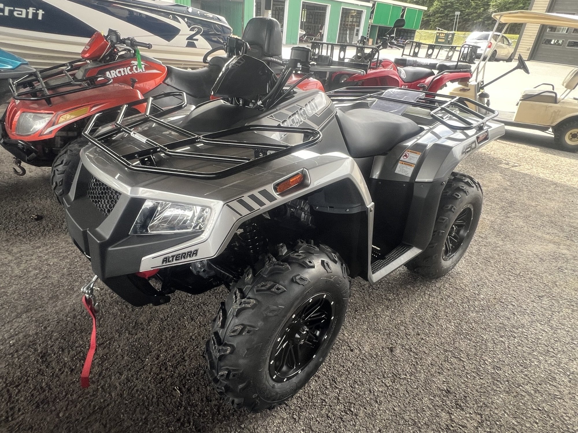VTT Arctic Cat Alterra 450 LTD 2026 Gris 4x4, Winch, Mags, Attache Remorque, Démarreur!