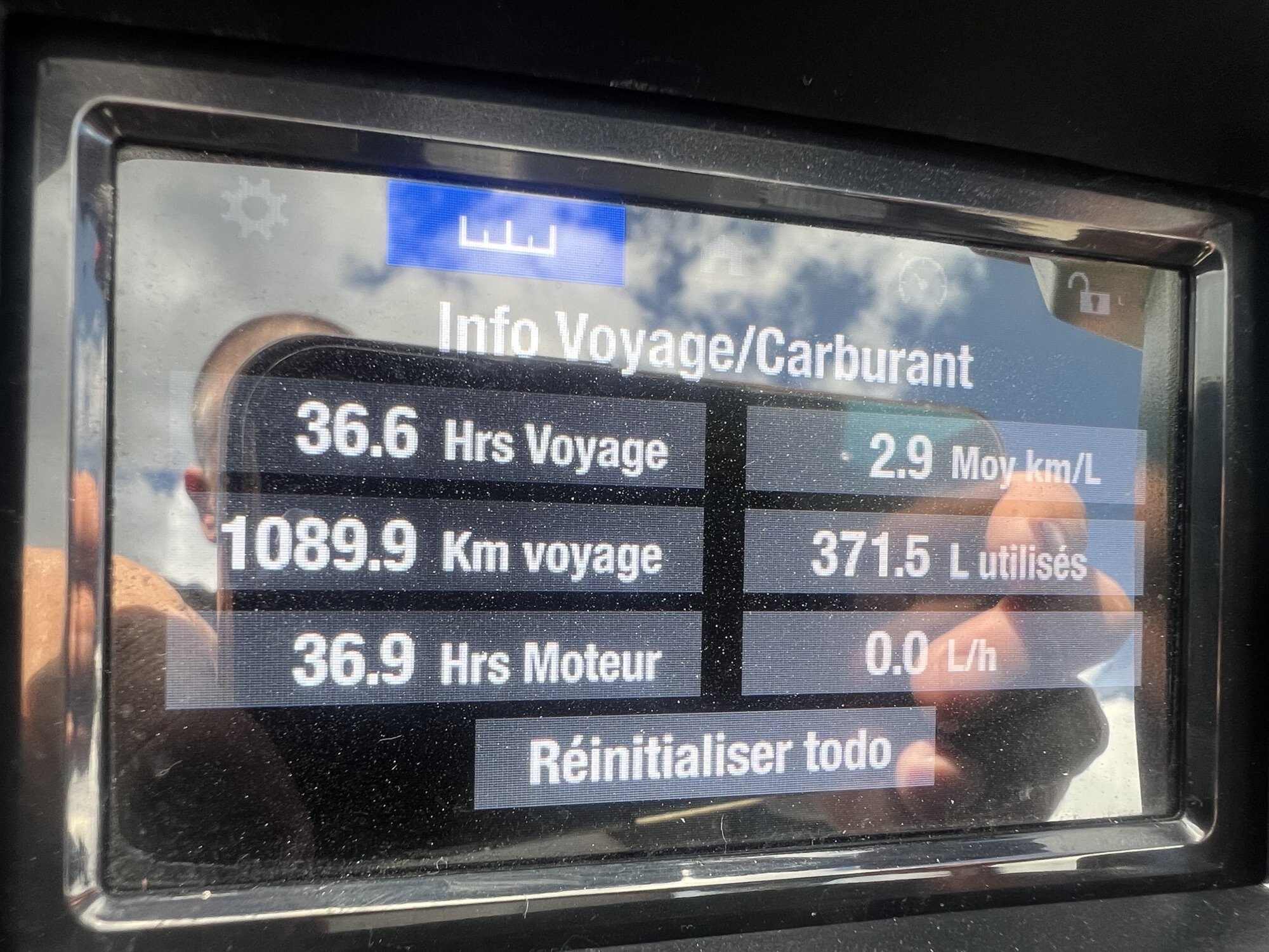 Jet-ski Yamaha Waverunner VX Deluxe 2024 bleu et rouge, 37 heures d'utilisation, housse incluse.