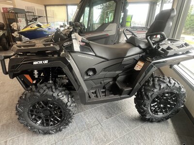 VTT Arctic Cat Alterra TRV LTD EPS 600 2027 Noir, Modèle 2x Passagers Multi-Usage 4x4, Winch et Attache Remorque!