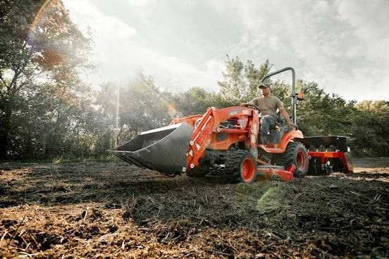 Purchase a KIOTI CS Series tractor and receive a free loader!