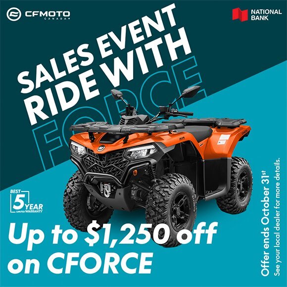 PROMOTION UP TO $1,250 off ON CFORCE