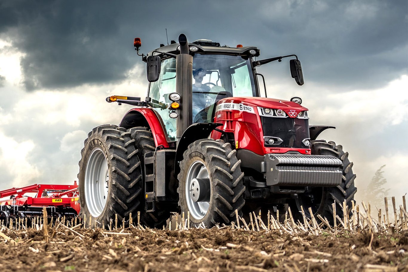 MF 8700 S Series HHP Tractors | 270 400 HP