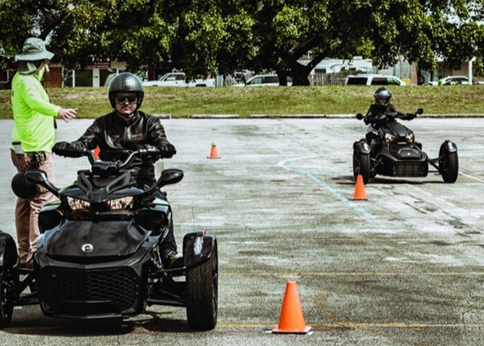 Can Am 3 Wheel TAKE YOUR RIDING COURSE AND GET A $500 CREDIT Towards a 3 wheel vehicle*