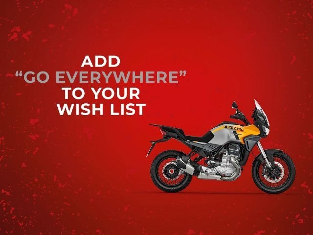 GO EVERYWHERE ON A NEW MOTO GUZZI STELVIO WITH UP TO $1000 TRADE CREDIT!