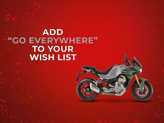 GO EVERYWHERE ON A NEW MOTO GUZZI V100 MANDELLO WITH UP TO $1250 OFF!