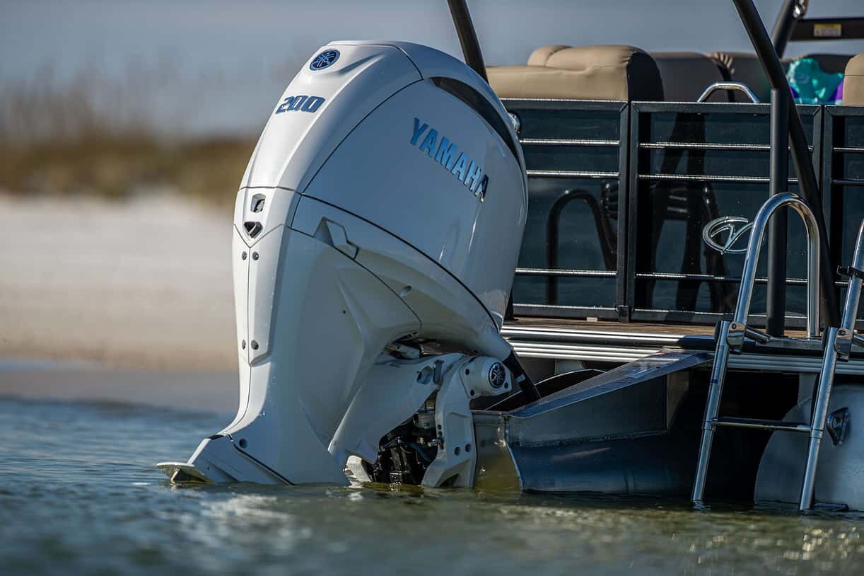 Yamaha F150 Tiller