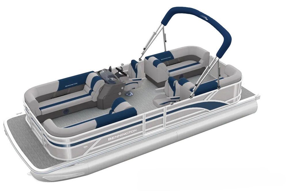 2026 Bennington S Line 20 S STERN RADIUS - QUAD BENCH