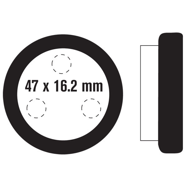 ROCKHARD BRAKE PAD (AT 05457)