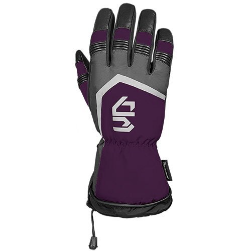 Ladies Nylon Gloves M plum