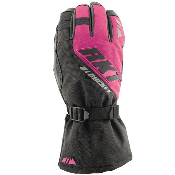 Womens True North Gloves M deeppink