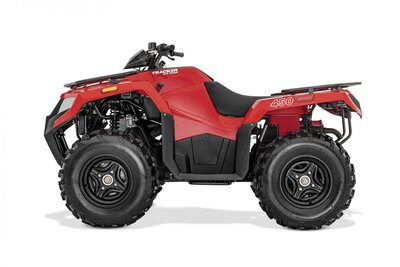 2023 TRACKER 450 - fire red