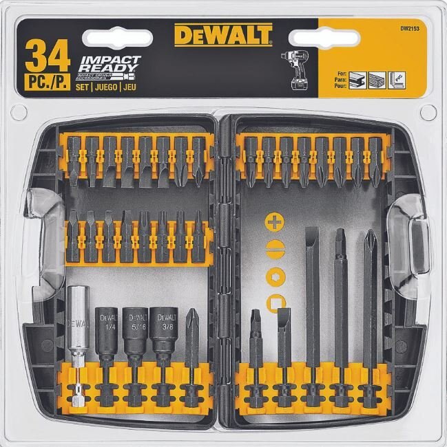 Dewalt impact ready store bit set