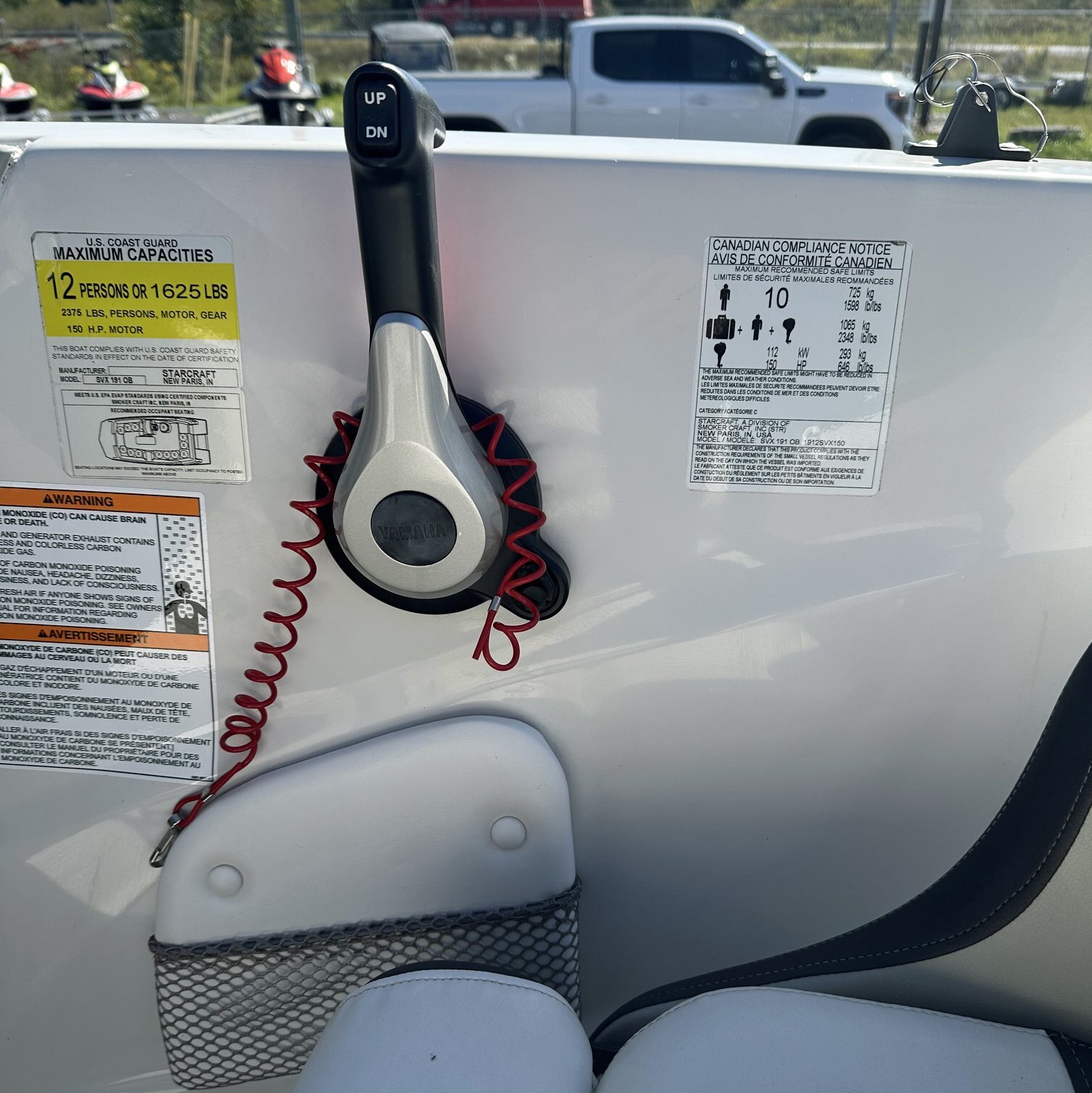2023 Starcraft Marine SVX 191 OB W/115HP YAMAHA