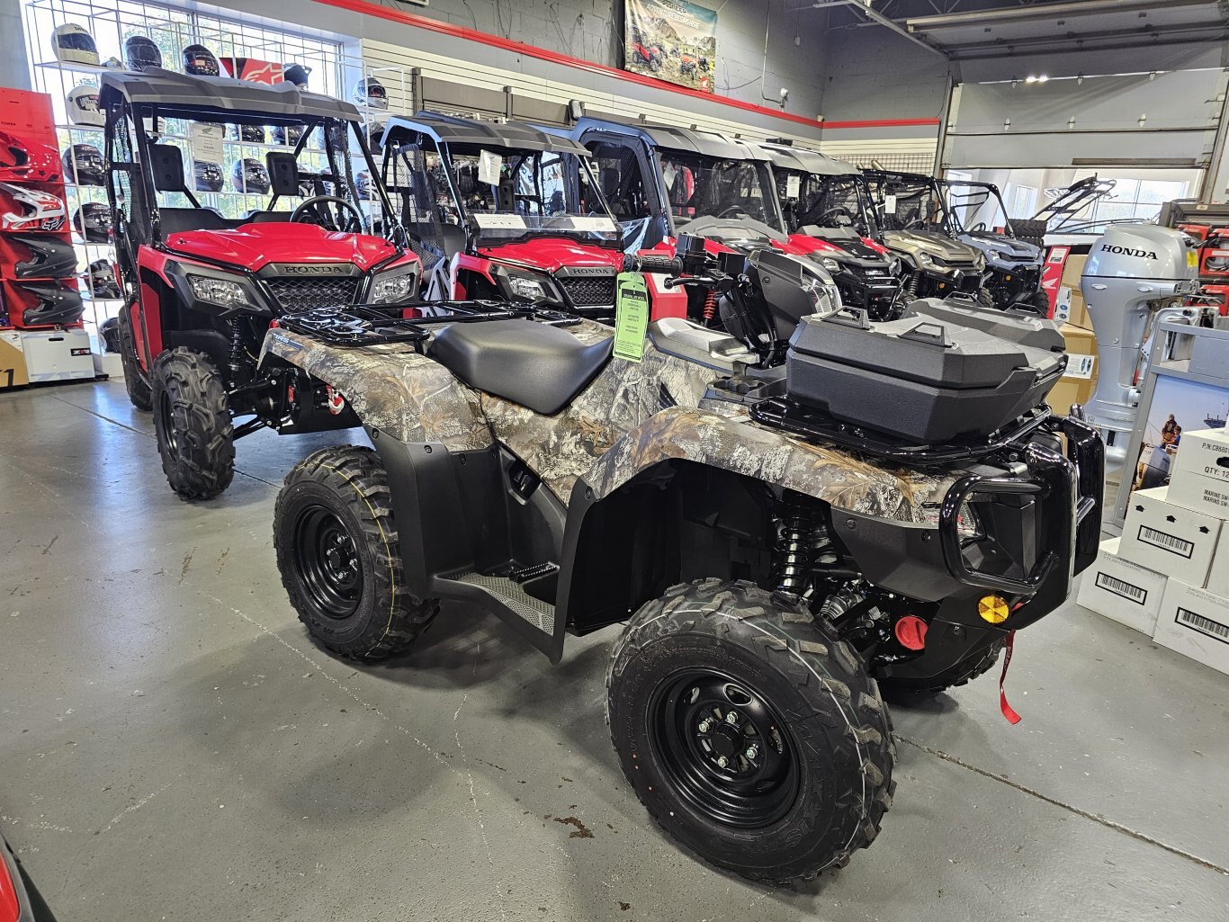 2025 Honda Rubicon 520 DCT IRS EPS Atera Camo