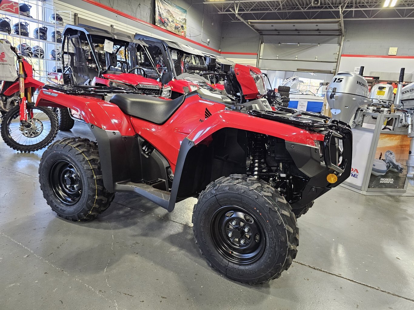 2025 Honda Rubicon 520 DCT Deluxe