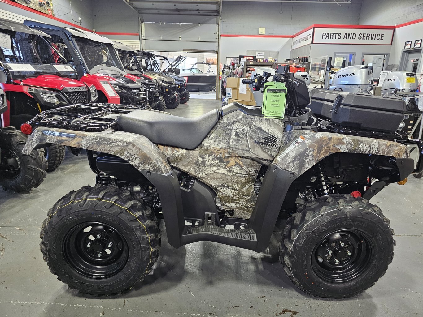 2025 Honda Rubicon 520 DCT IRS EPS Atera Camo