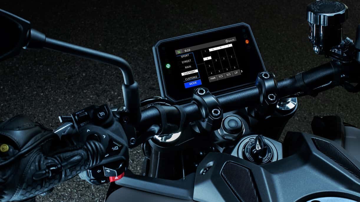 2025 Yamaha MT 09 Matte Raven Black