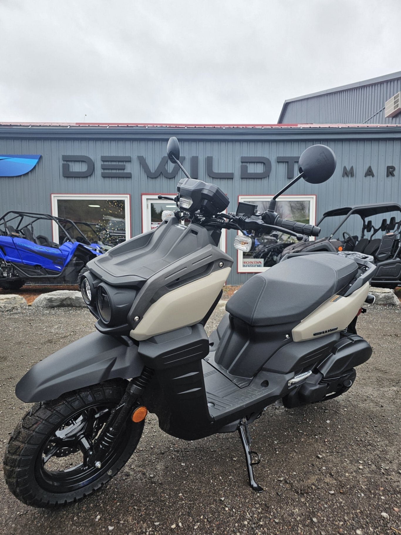 2024 Yamaha BWS 125 Matte Grey -DEMO WITH 75% WARRANTY & ONLY 288KMS