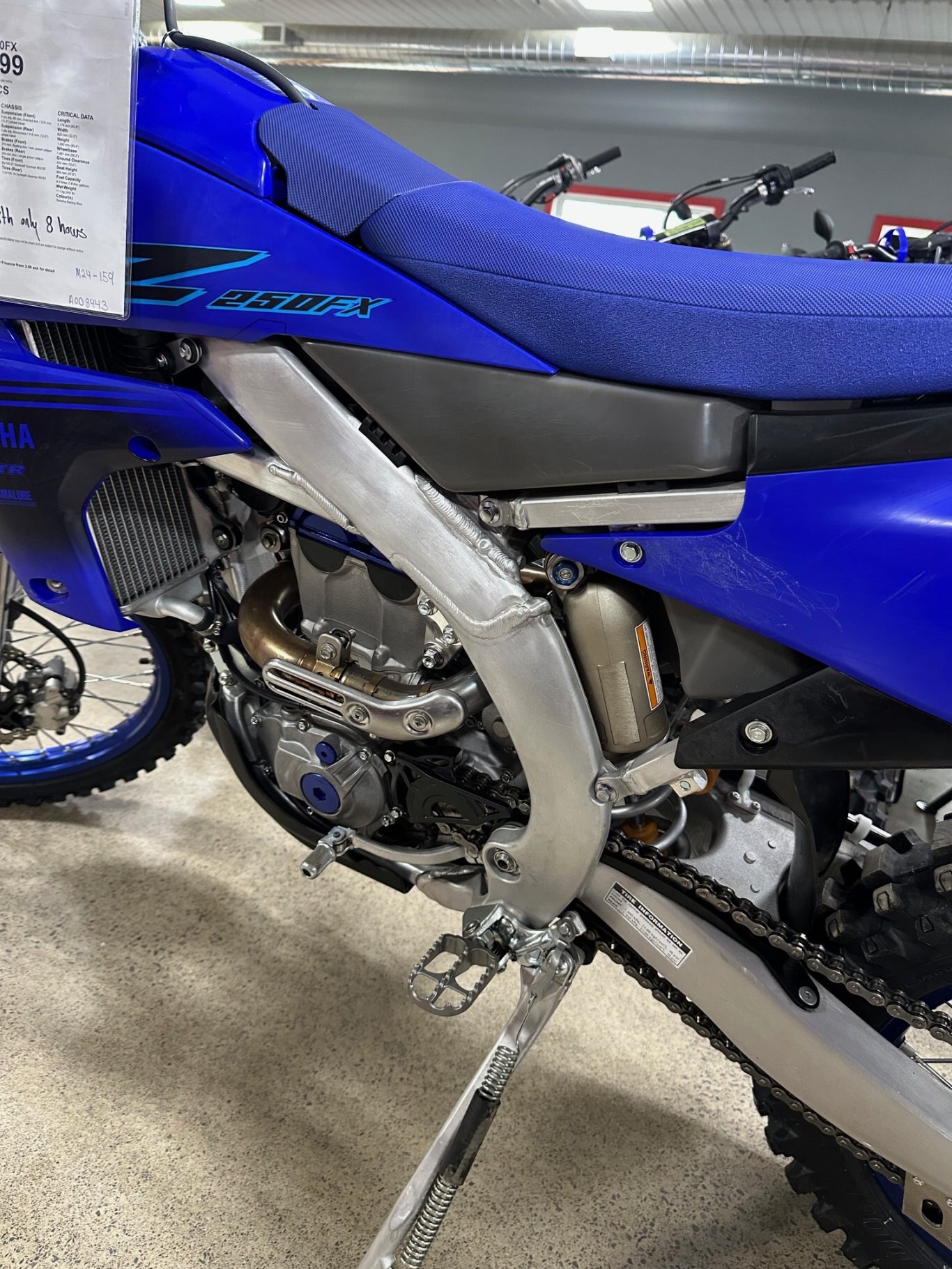 2024 Yamaha YZ250FX DEMO ONLY 8 HRS!!