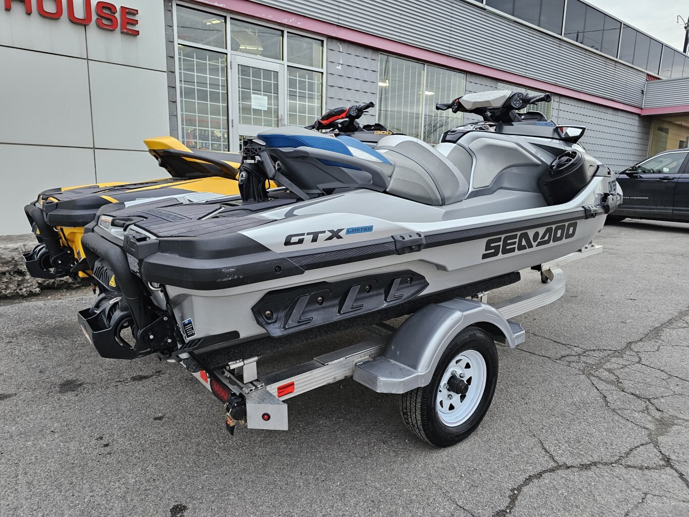 2021 Sea Doo GTX Limited 300, RXT X 300, and Triton Trailer