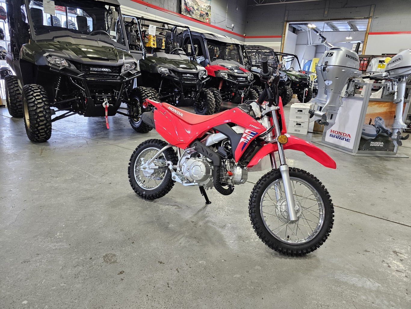 2025 Honda CRF110F Standard