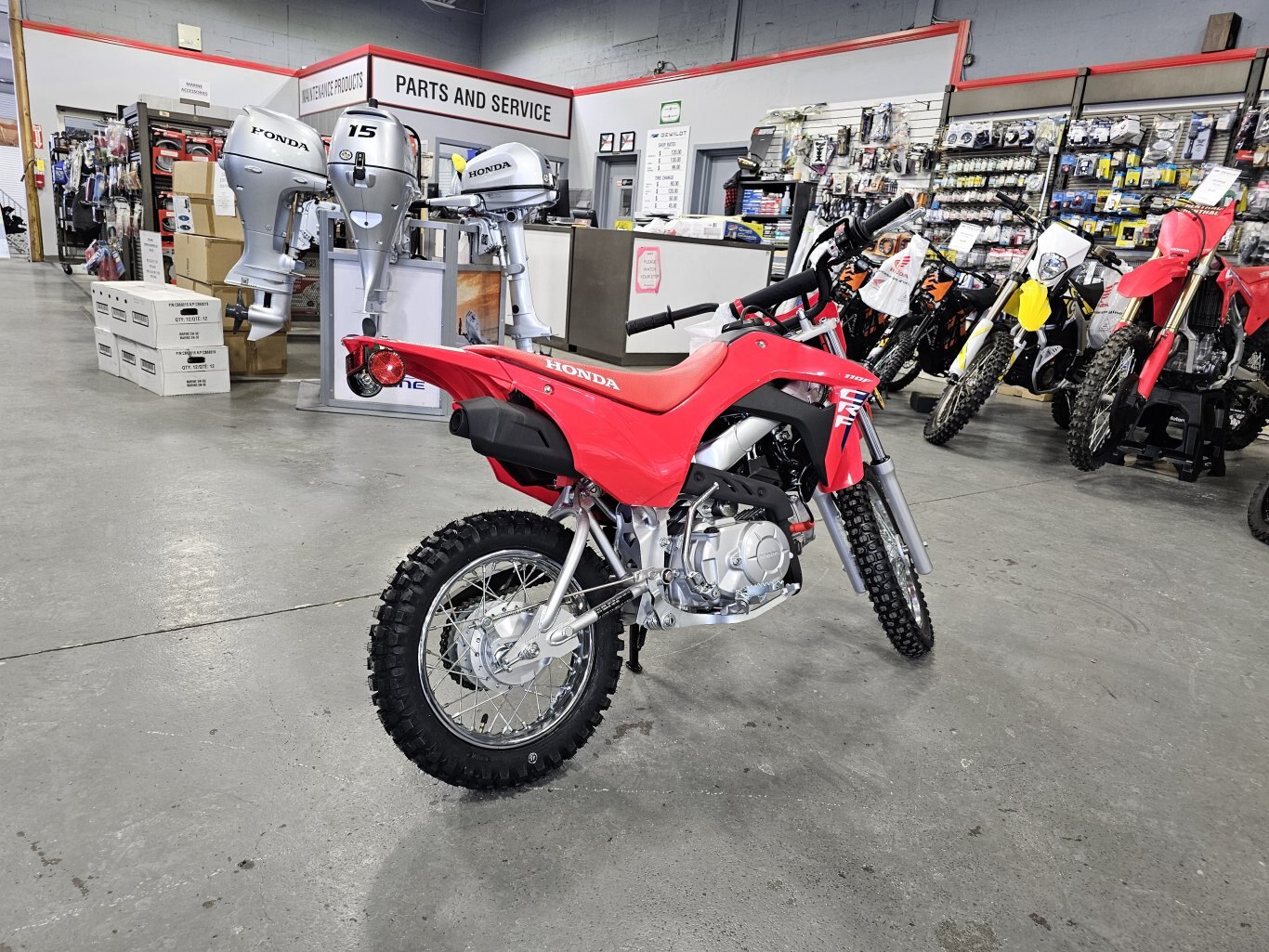 2025 Honda CRF110F Standard