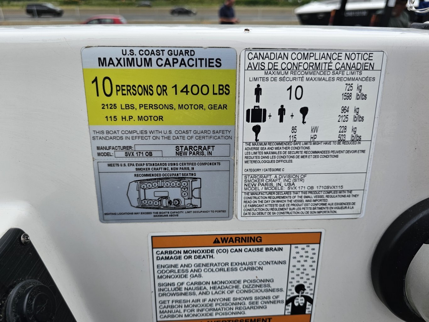 2023 Starcraft SVX 171 493 HOURS