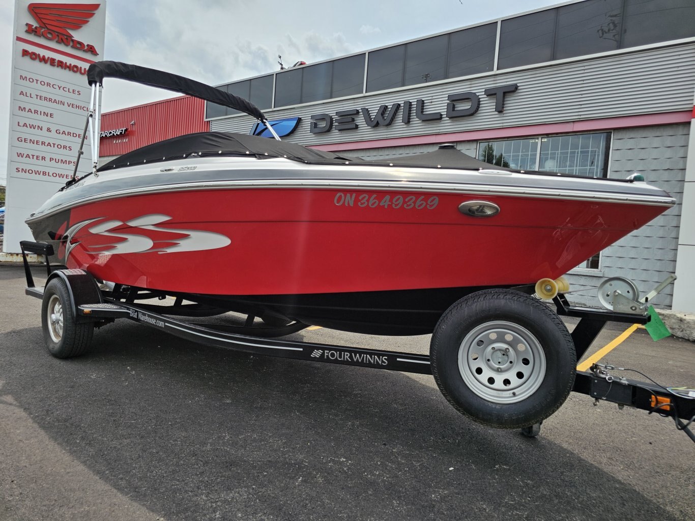 2012 Four Winns H200 SS 347 Hours