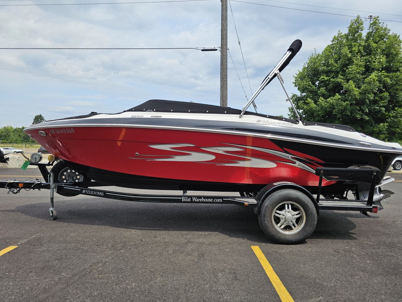 2012 Four Winns H200 SS 347 Hours