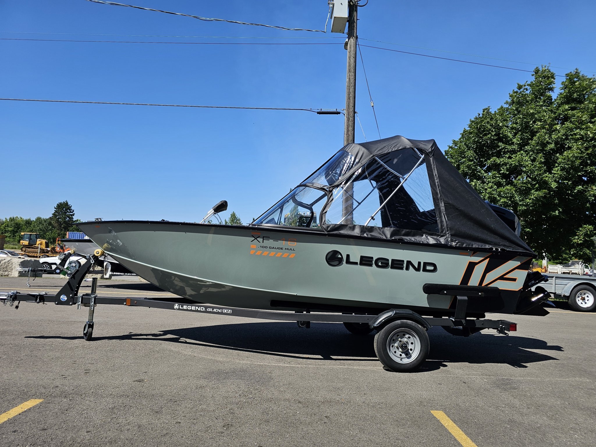 2025 Legend 16 XF WITH MERCURY 90 ELPT 4S
