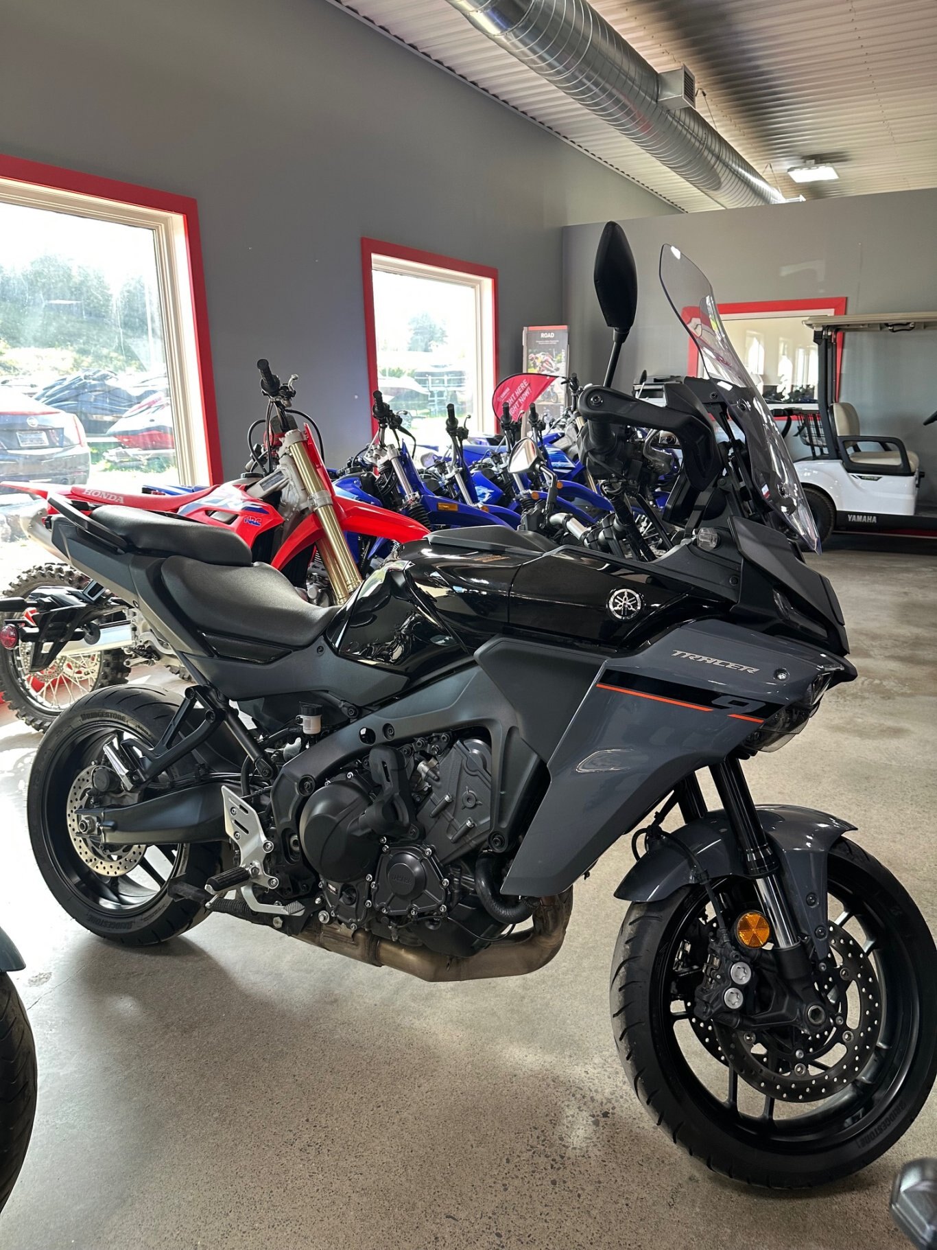 2025 Yamaha Tracer 9 Y AMT DEMO WITH WARRANTY!
