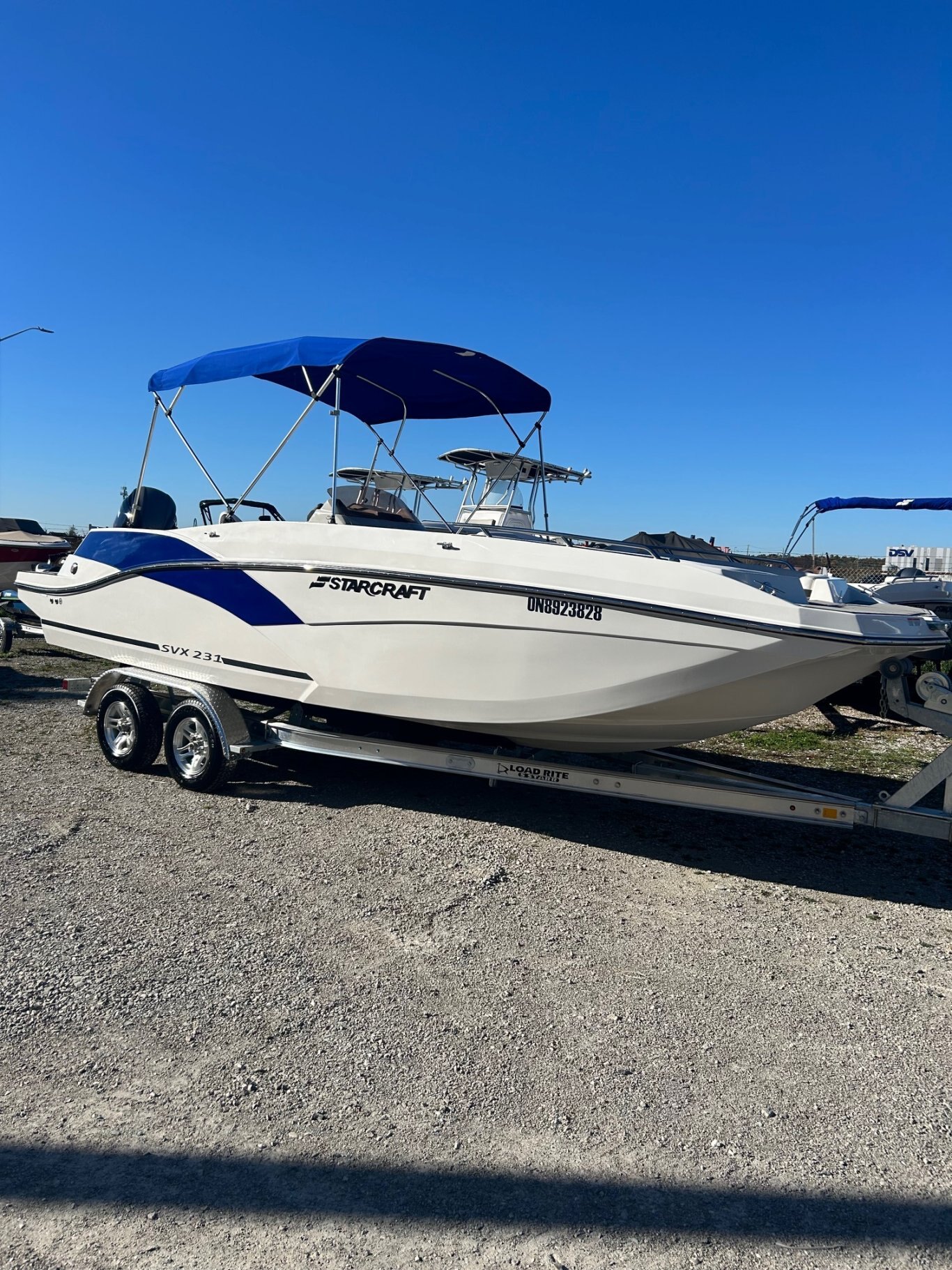 2023 STARCRAFT SVX 231 OB W/175HP YAMAHA