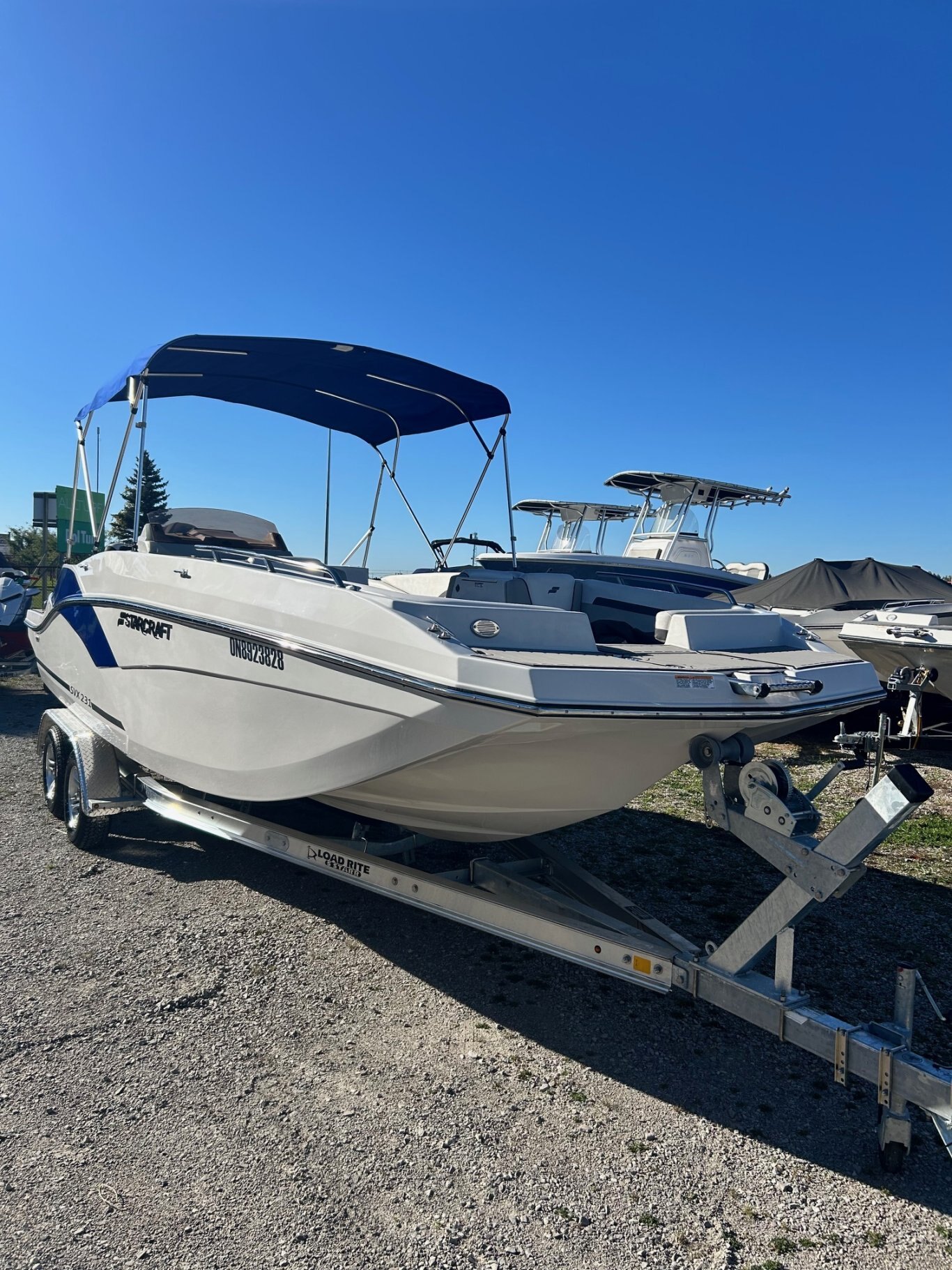 2023 STARCRAFT SVX 231 OB W/175HP YAMAHA