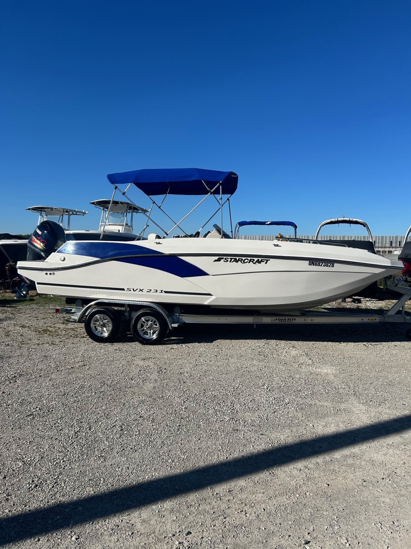 2023 STARCRAFT SVX 231 OB W/175HP YAMAHA