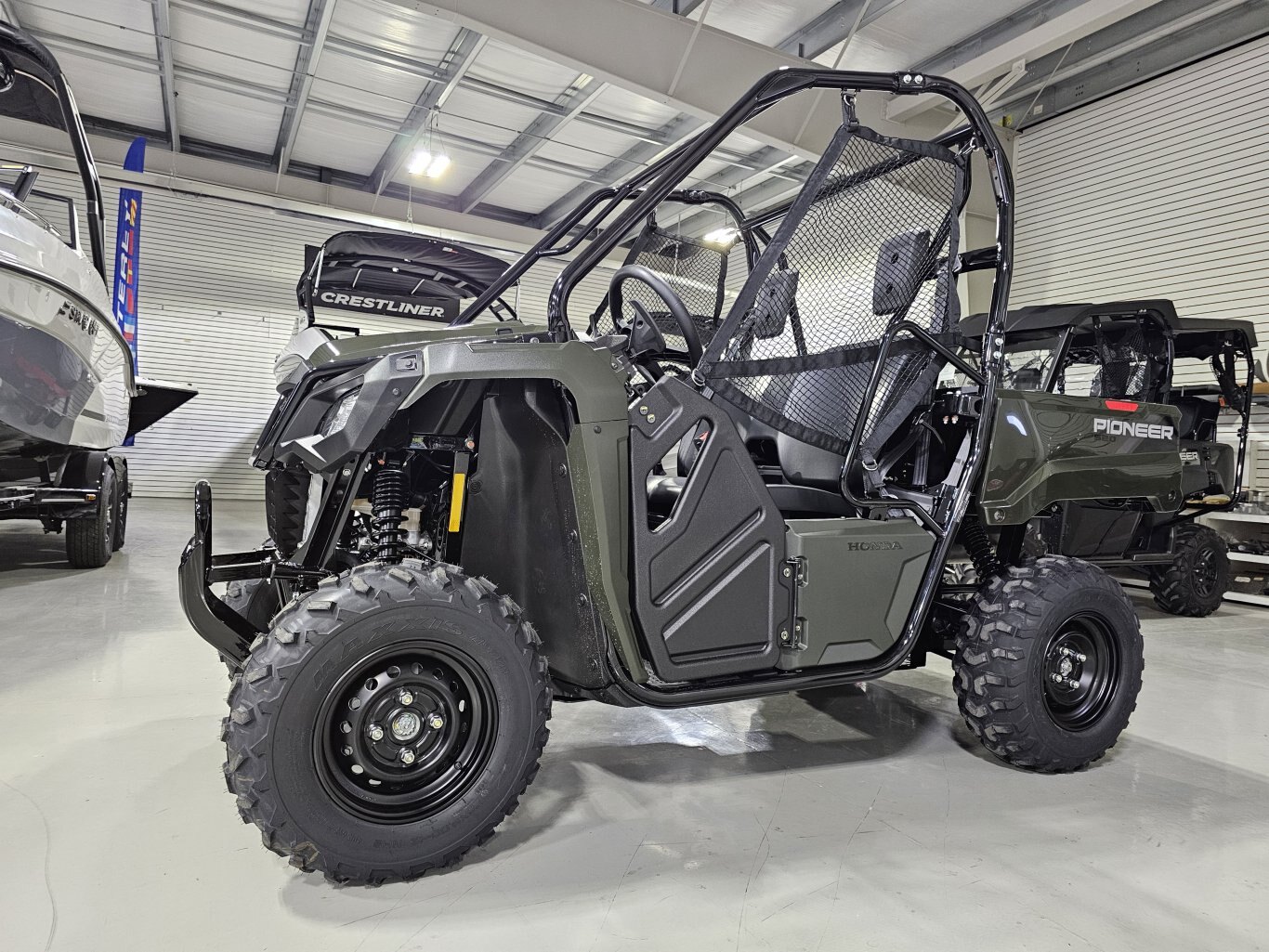 2026 Honda Pioneer 520 Standard Black Forest Green