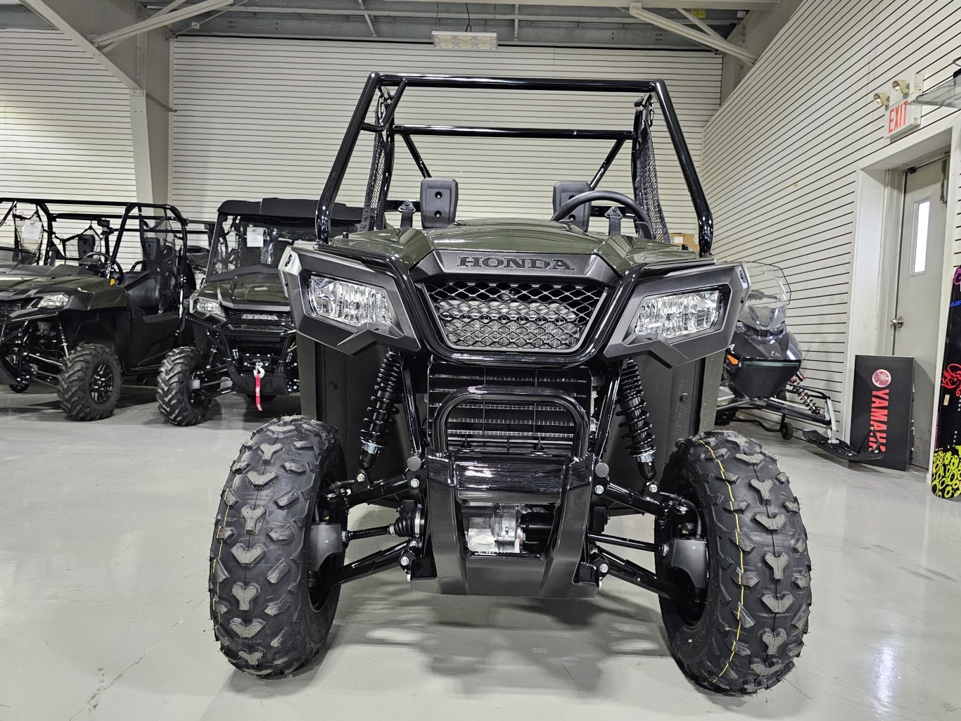 2026 Honda Pioneer 520 Standard Black Forest Green